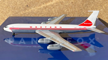 Western Boeing 707-139 N74614 Aeroclassics AC18046B Scale 1:400