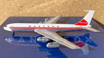 Western Boeing 707-139 N74613 Aeroclassics AC18046 Scale 1:400
