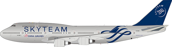 China Airlines Boeing 747-400 B-18211 Skyteam Aviation ALB2CI211 Scale 1:200