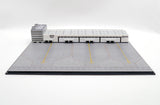SF Airlines Package Set B747 B757 B767 Warehouse Office Building JC Wings ATBS103 Scale 1:400
