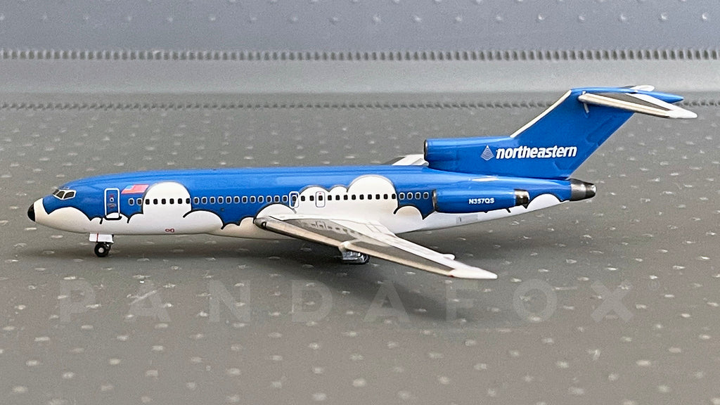 Northeastern Boeing 727-100 N357QS Blue Aviation AV4721005 Scale 1:400