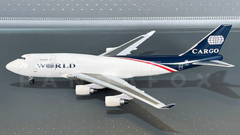 World Airways Boeing 747-400F N740WA Aviation AV4744007 Scale 1:400