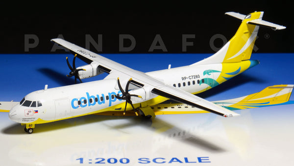 Cebu Pacific ATR 72-600 RP-C7280 GeminiJets CEB2A72 Scale 1