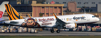 Tigerair Taiwan Aibus A320 B-50006 Rakuten Monkeys JC Wings EW2320015 Scale 1:200