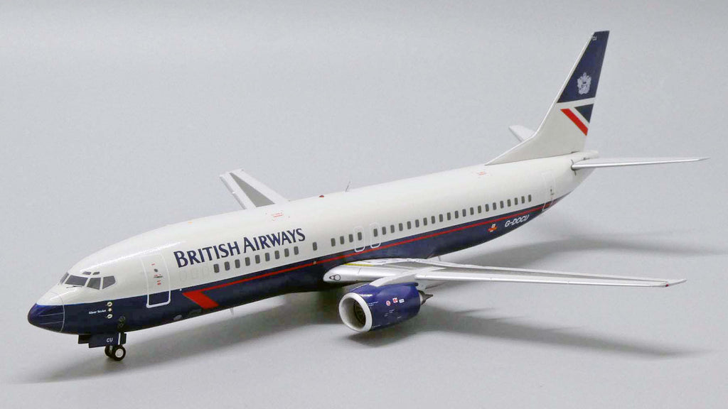 British Airways Boeing 737-400 G-DOCU Landor Retro Livery JC Wings EW2734001 Scale 1:200