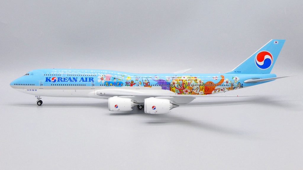 Korean Air Boeing 747-8I HL7630 11th Children's Livery JC Wings EW2748001 Scale 1:200