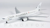 Singapore Airlines Airbus A330-300 9V-STU Star Alliance JC Wings EW4333002 Scale 1:400