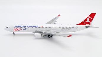 Turkish Airlines Airbus A330-300 TC-LNC 300th Aircraft JC Wings EW4333012 Scale 1:400
