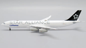 Lufthansa Airbus A340-300 D-AIGN Star Alliance JC Wings EW4343001 Scale 1:400