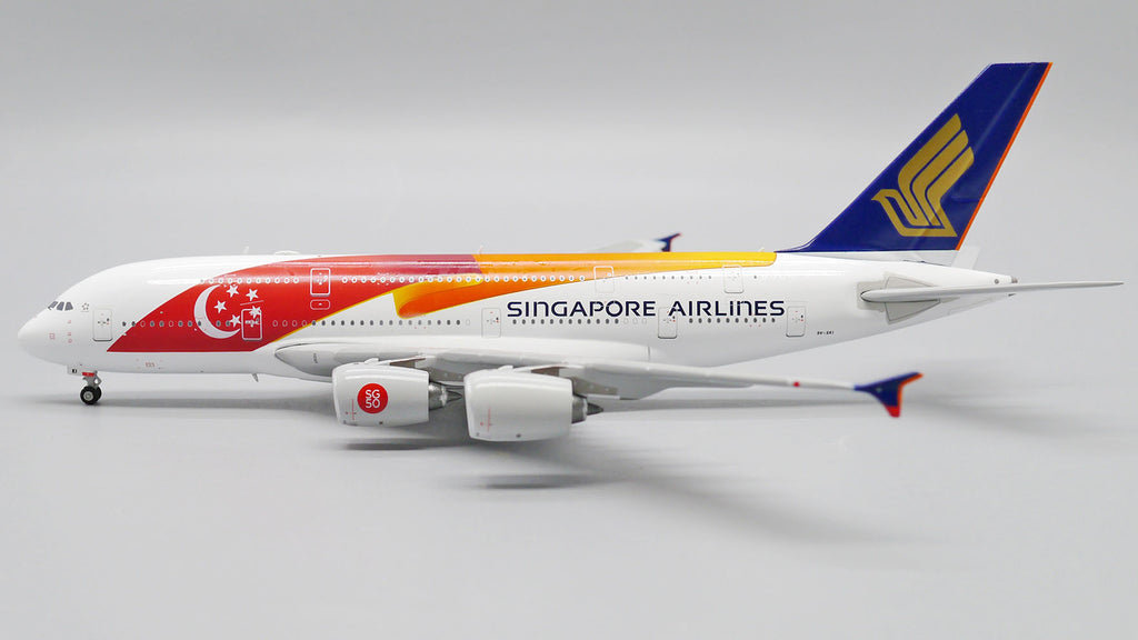 Singapore Airlines Airbus A380 9V-SKI SG50 JC Wings EW4388011 Scale 1:400
