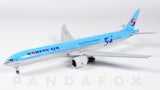 Korean Air Boeing 777-300ER Flaps Down HL8008 Beyond 50 Years of Excellence JC Wings EW477W002A Scale 1:400