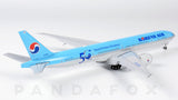 Korean Air Boeing 777-300ER Flaps Down HL8008 Beyond 50 Years of Excellence JC Wings EW477W002A Scale 1:400