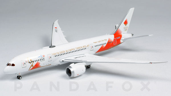 美しい Japan Airlines Torch Olympic 2020 Tokyo JA837J 787-8 Boeing 航空機・ヘリコプター