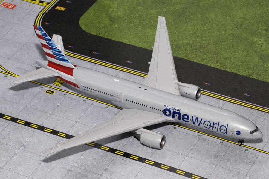 American Airlines Boeing 777-200ER N796AN "One World" GeminiJets G2AAL526 Scale 1:200