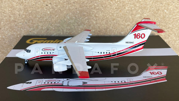 AeroFlite BAe 146-200 Avro RJ85 N839AC GeminiJets G2AER679 Scale 1