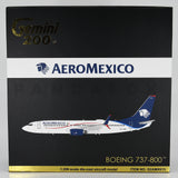 Aeromexico Boeing 737-800 XA-AMK GeminiJets G2AMX613 Scale 1:200