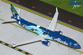 Alaska Airlines Boeing 737 MAX 9 N932AK West Coast Wonders Orca GeminiJets G2ASA1089 Scale 1:200
