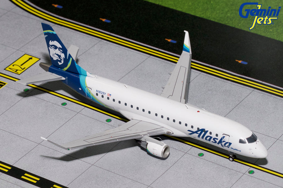 ☆エスキモーおじさん エンブラエル アラスカ航空 ERJ-175 ジェミニ200 Embraer ERJ-175 Commercial Aircraft 