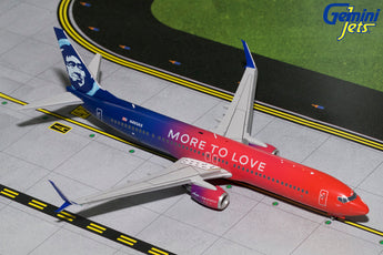 Alaska Airlines Boeing 737-900 N493AS More To Love GeminiJets G2ASA696 Scale 1:200