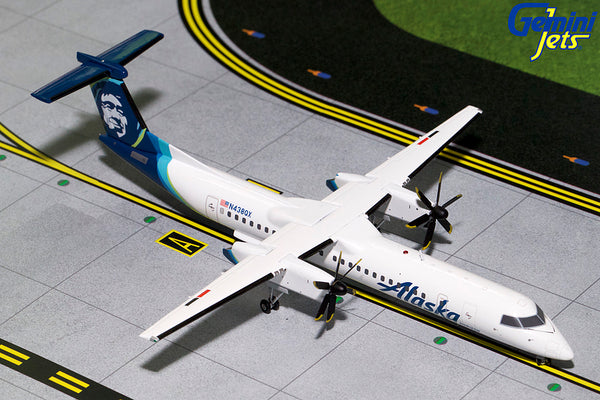 Alaska Airlines Bombardier Dash 8 Q400 N438QX GeminiJets G2ASA729