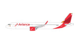 Avianca Airbus A321neo N759AV GeminiJets G2AVA700 Scale 1:200