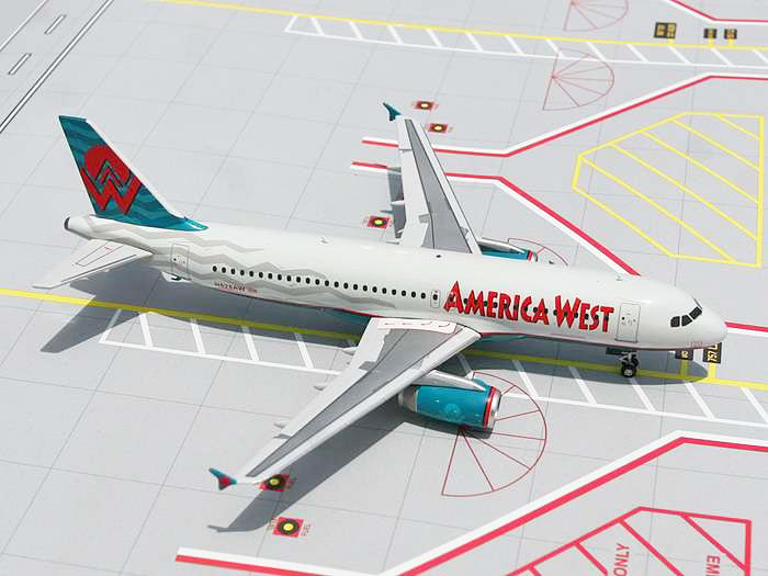 America West Airlines Airbus A320 N628AW GeminiJets G2AWE021 Scale 1:200