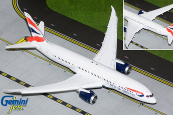 British Airways Boeing 787-8 Flaps Down G-ZBJG GeminiJets G2BAW1120F Scale 1:200