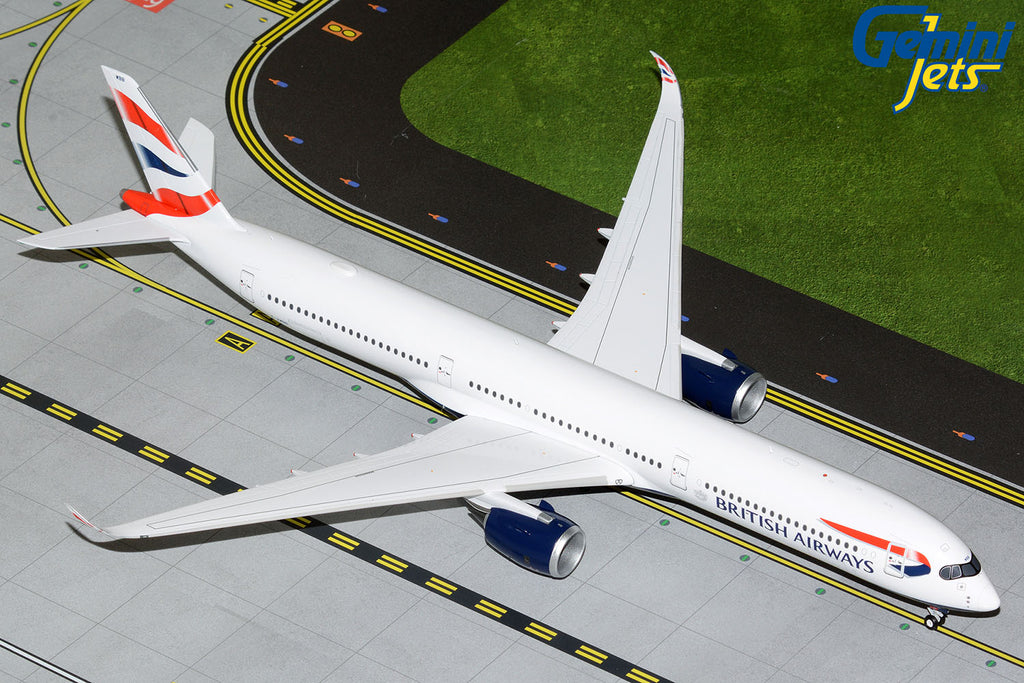 British Airways Airbus A350-1000 G-XWBB GeminiJets G2BAW1124 Scale 1:200