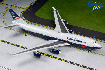 British Airways Boeing 747-400 G-BNLY Landor Retro Livery GeminiJets G2BAW840 Scale 1:200