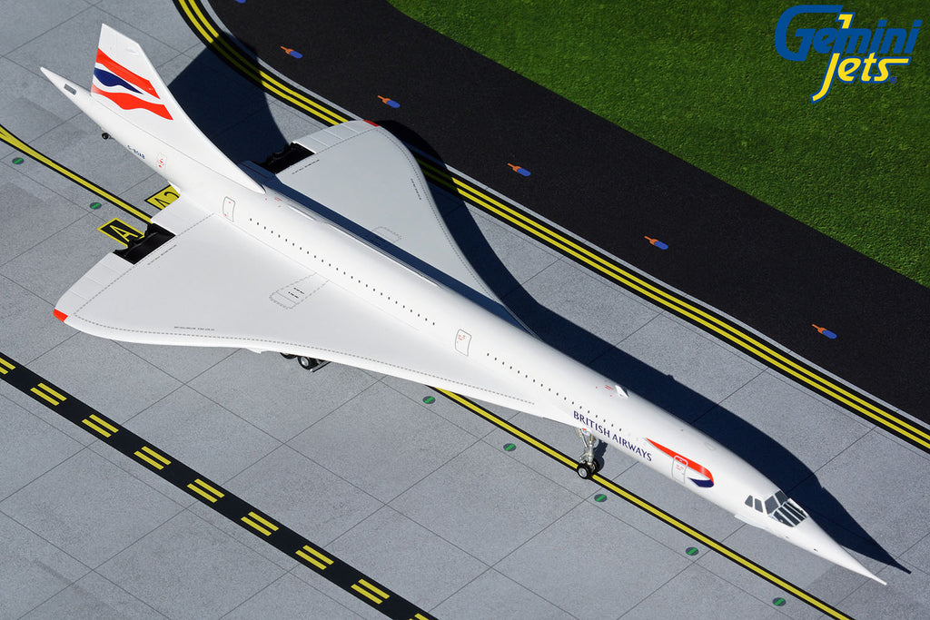 British Airways Concorde G-BOAB GeminiJets G2BAW915 Scale 1:200