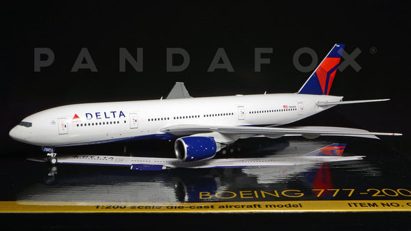 Delta Boeing 777-200ER N864DA GeminiJets G2DAL325 Scale 1:200