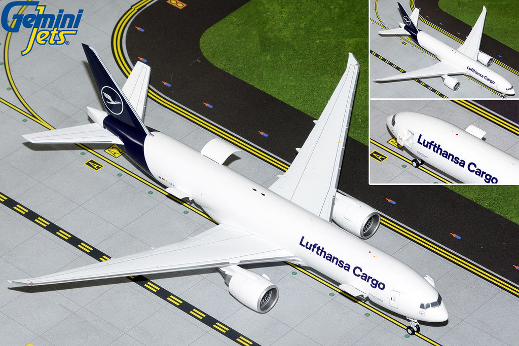 Lufthansa Cargo Boeing 777F Interactive D-ALFA GeminiJets G2DLH1144 Scale 1:200