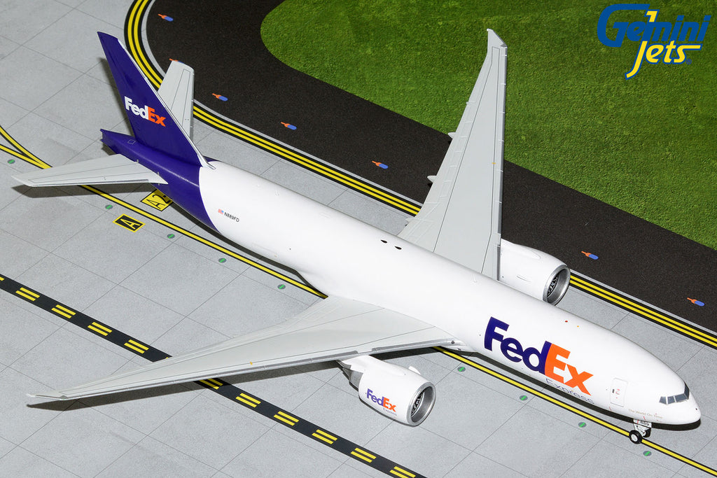 FedEx Boeing 777F N889FD GeminiJets G2FDX1070 Scale 1:200