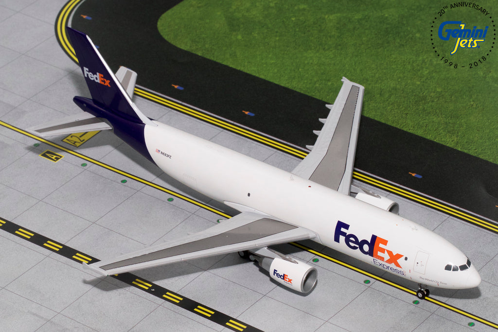 FedEx Airbus A300-600F N683FE GeminiJets G2FDX750 Scale 1:200