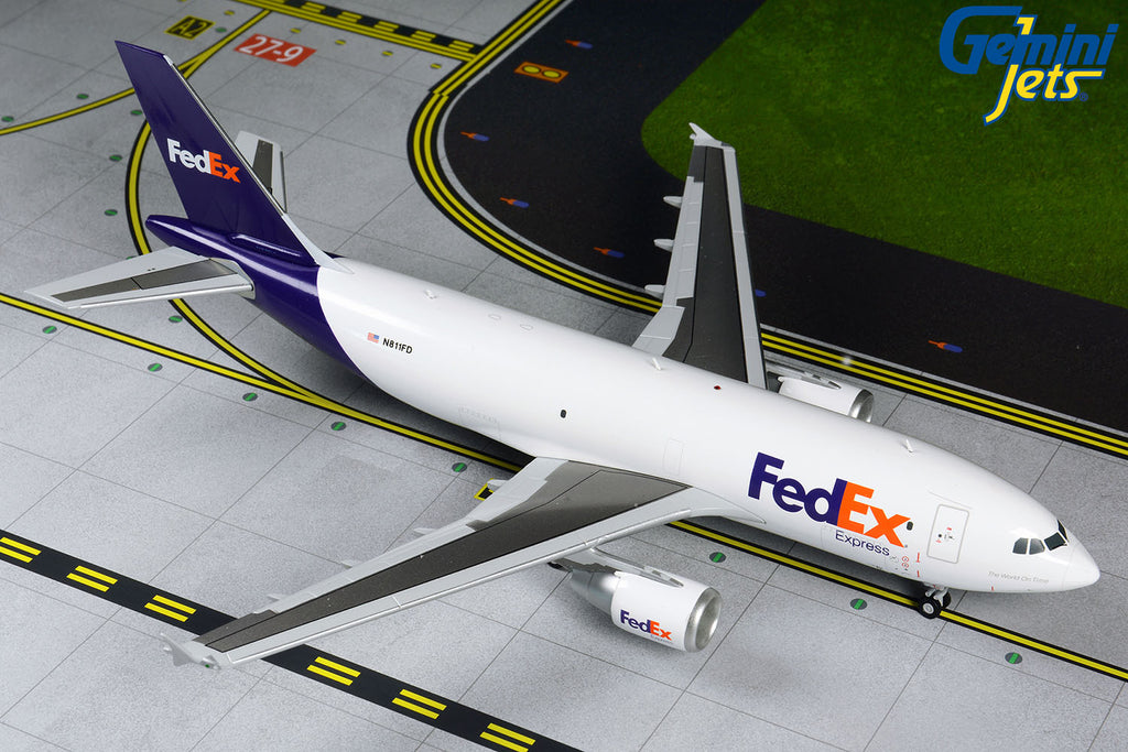 FedEx Airbus A310-300F N810FD GeminiJets G2FDX861 Scale 1:200