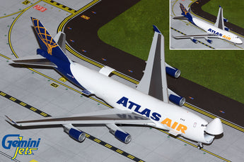 Atlas Air Boeing 747-400ERF Interactive N492MC GeminiJets G2GTI931 Scale 1:200
