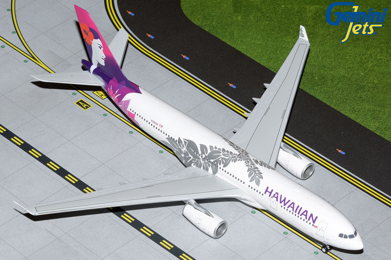 【超レア】ハワイアン航空 Gemini200 A330-200 N388HA Gemini200 A330-200 ハワイアン航空 N388HA 1/200 [G2HAL1053]