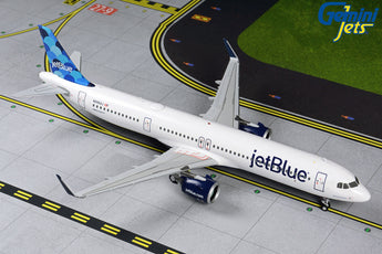 JetBlue Airbus A321neo N2002J GeminiJets G2JBU869 Scale 1:200
