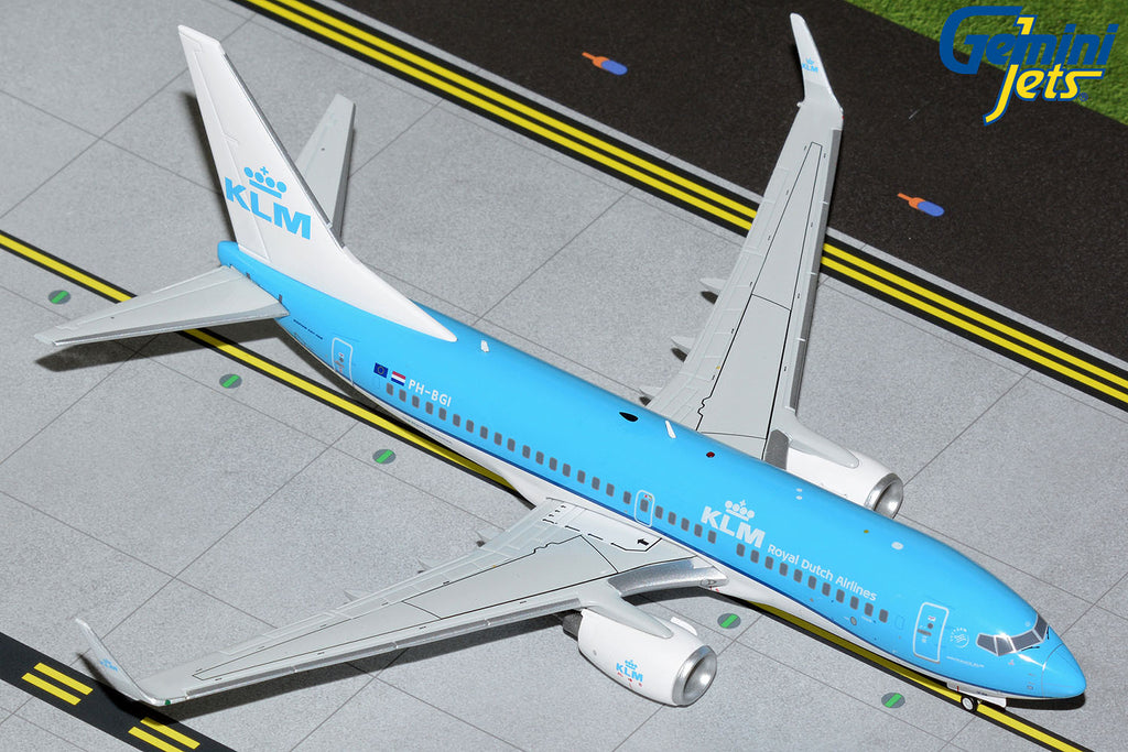KLM Boeing 737-700 PH-BGI GeminiJets G2KLM986 Scale 1:200