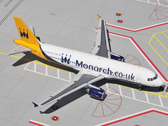 Monarch Airlines Airbus A320 G-OZBX GeminiJets G2MON350 Scale 1:200