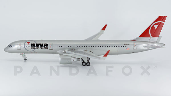 ナナナ Northwest Airlines Boeing 757-200 N536US GeminiJets G2NWA023 Scale
