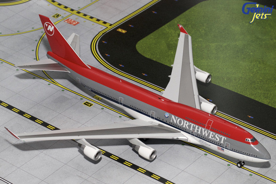 Northwest Airlines Boeing 747-400 N675NW GeminiJets G2NWA607