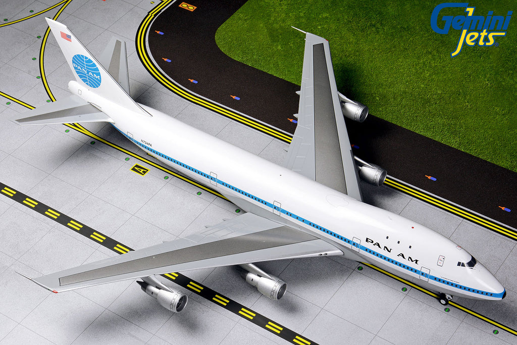 Pan Am Boeing 747-100 N734PA GeminiJets G2PAA790 Scale 1:200