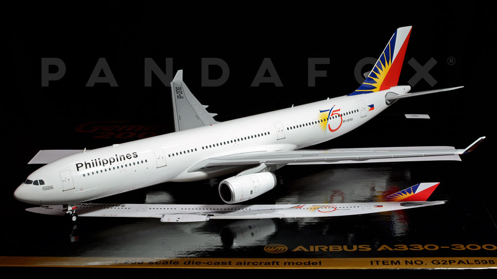 Philippine Airlines Airbus A330-300 RP-C8783 GeminiJets G2PAL598 Scale 1:200