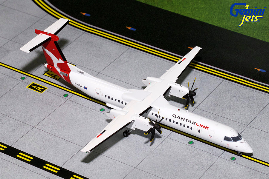 Qantas Link Bombardier Dash 8 Q400 VH-QOA GeminiJets G2QFA726 Scale 1:200