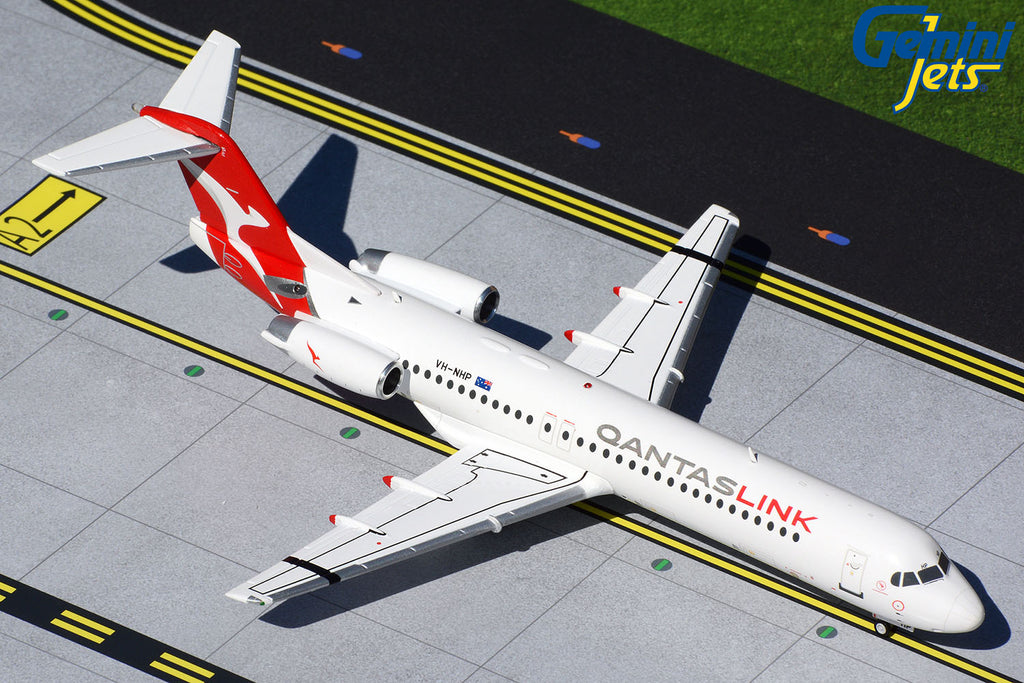 Qantas Link Fokker 100 VH-NHP GeminiJets G2QFA868 Scale 1:200