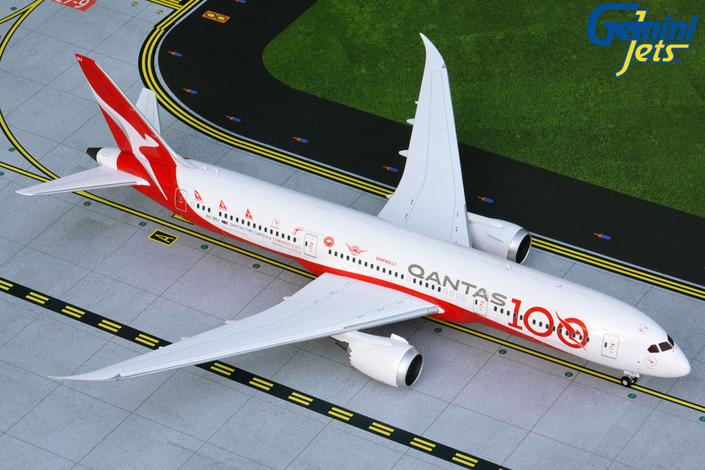 Qantas Boeing 787-9 VH-ZNJ 100 GeminiJets G2QFA885 Scale 1:200
