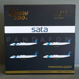 SATA Air Açores Bombardier Dash 8 Q400 CS-TRD GeminiJets G2RZO725-TRD Scale 1:200