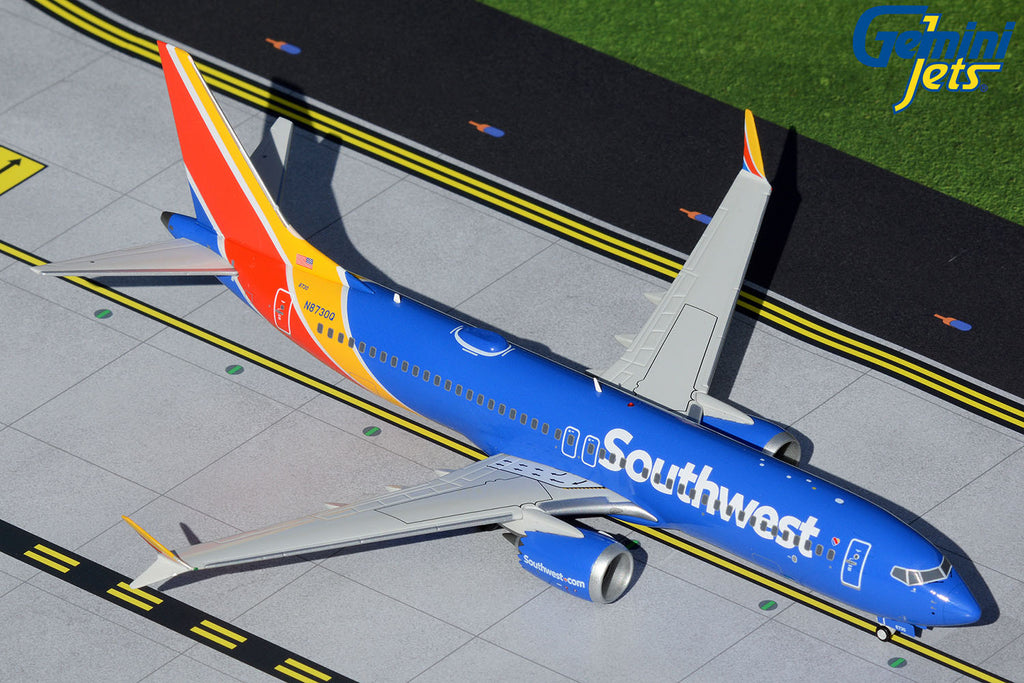 Southwest Boeing 737 MAX 8 N8730Q GeminiJets G2SWA1008 Scale 1:200