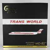 TWA MD-82 N903TW GeminiJets G2TWA456 Scale 1:200